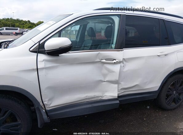 5FNYF5H29NB014265 2022 HONDA PILOT Белый Вид спереди