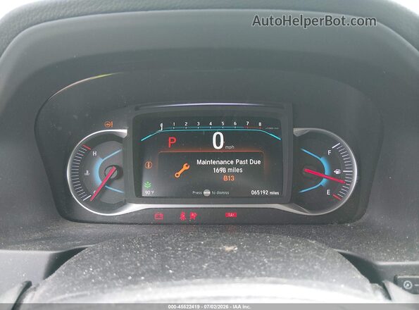 5FNYF5H29NB014265 2022 HONDA PILOT Белый Вид задних сидений