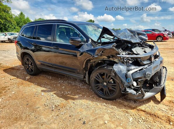 5FNYF5H2XNB022908 2022 HONDA PILOT Черный Передняя правая четверть