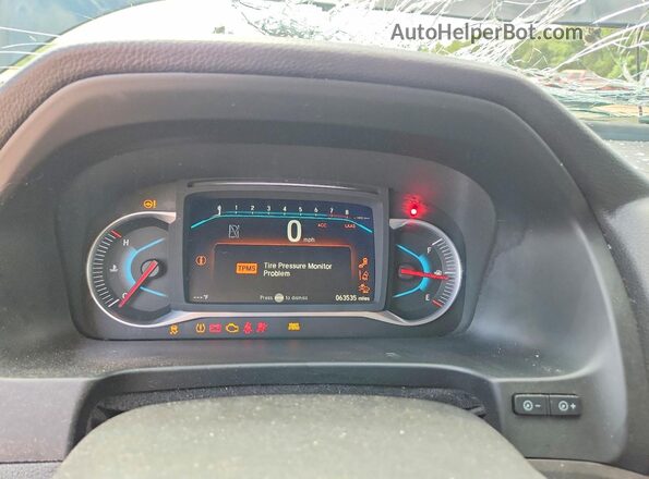 5FNYF5H2XNB022908 2022 HONDA PILOT Черный Вид щитка приборов