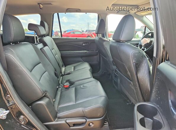 5FNYF5H2XNB022908 2022 HONDA PILOT Черный Вид задней части салона