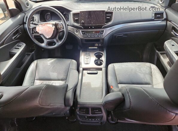 5FNYF5H2XNB022908 2022 HONDA PILOT Черный Вид панели приборов