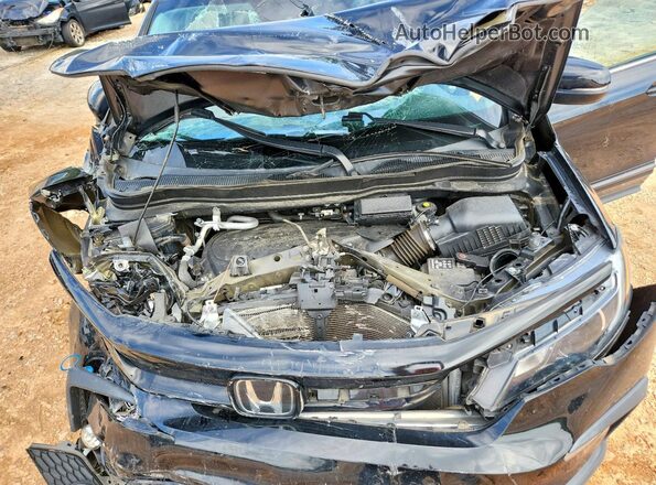 5FNYF5H2XNB022908 2022 HONDA PILOT Черный Вид подкапотного пространства