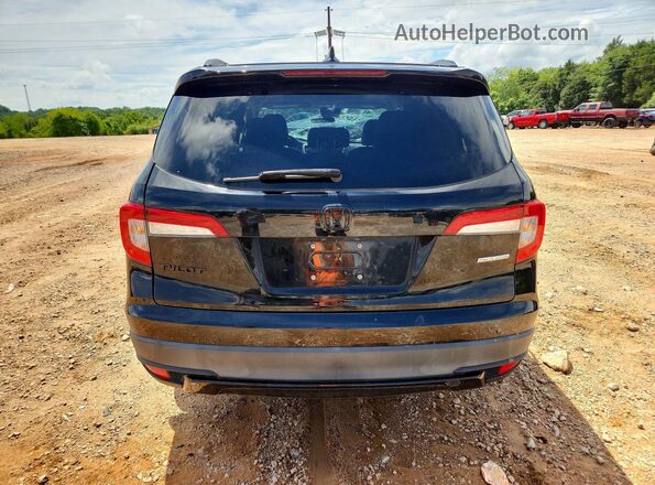 5FNYF5H2XNB022908 2022 HONDA PILOT Черный Вид сзади