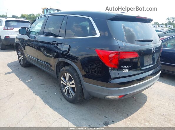 5FNYF5H31HB035611 2017 HONDA PILOT Black უკანა მარცხენა