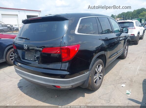 5FNYF5H31HB035611 2017 HONDA PILOT Black უკანა მარჯვენა