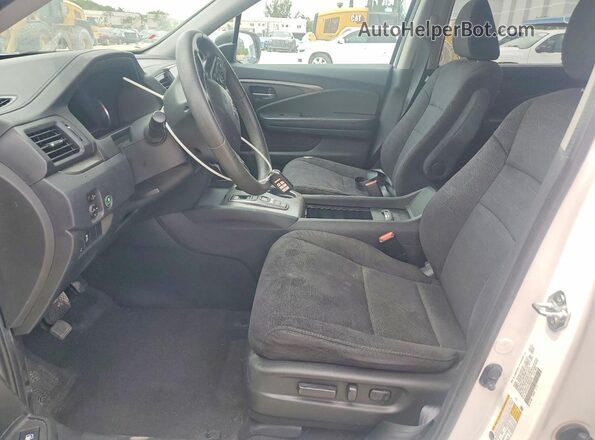 5FNYF5H31MB025493 2021 HONDA PILOT White Вид салону спереду