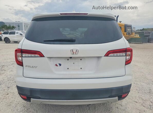 5FNYF5H31MB025493 2021 HONDA PILOT White Вид ззаду