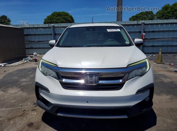 5FNYF5H32LB013996 2020 HONDA PILOT White Դիմացի տեսք