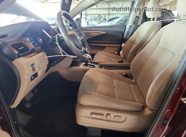 5FNYF5H33KB044060 2019 HONDA PILOT Черный Вид салона спереди