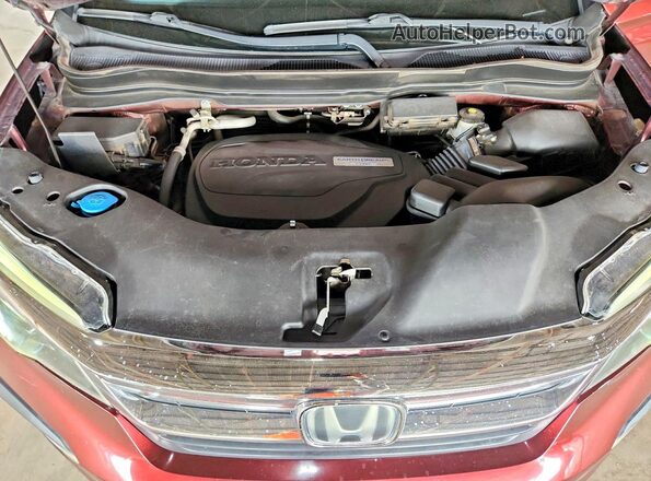5FNYF5H33KB044060 2019 HONDA PILOT Черный Вид подкапотного пространства