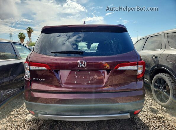 5FNYF5H33KB044060 2019 HONDA PILOT Черный Вид сзади