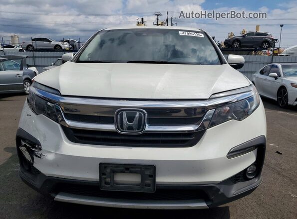 5FNYF5H33LB028314 2020 HONDA PILOT White წინა ხედი
