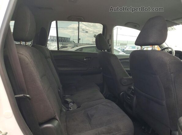 5FNYF5H33LB028314 2020 HONDA PILOT White უკანა სალონის ხედი