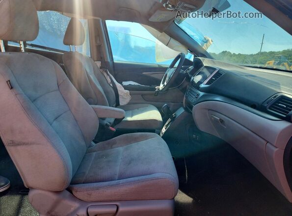 5FNYF5H34JB021207 2018 HONDA PILOT Blue Front interior view