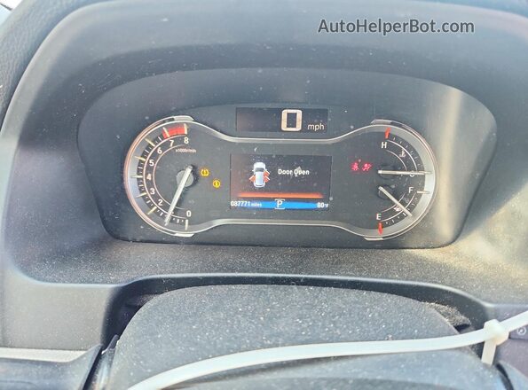 5FNYF5H34JB021207 2018 HONDA PILOT Blue Instrument cluster view