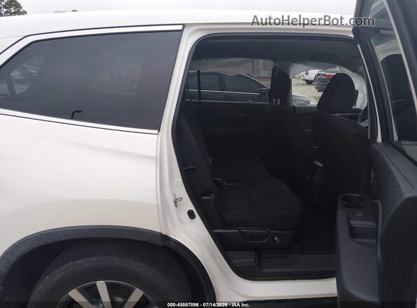 5FNYF5H34KB002769 2019 HONDA PILOT White VIN կոդի պիտակի տեսք