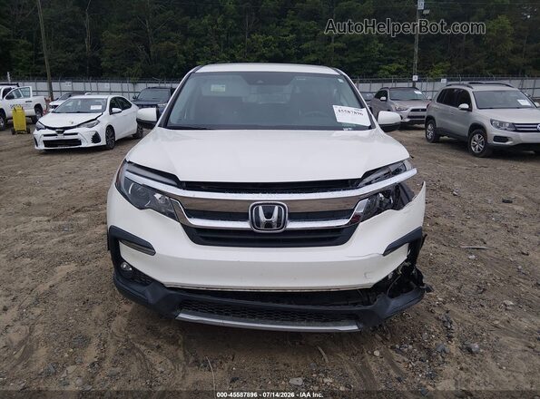 5FNYF5H34KB002769 2019 HONDA PILOT White Սալոնի հետևի տեսք