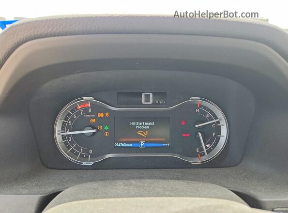 5FNYF5H35HB036776 2017 HONDA PILOT Silver Սարքավորումների վահանակի տեսք
