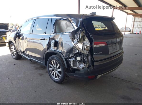 5FNYF5H38KB044829 2019 HONDA PILOT Gray Задня ліва чверть