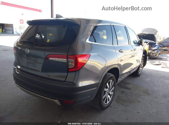 5FNYF5H38KB044829 2019 HONDA PILOT Gray Задня права чверть