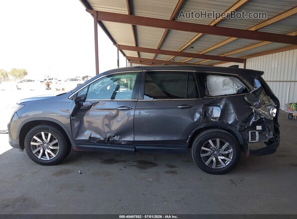 5FNYF5H38KB044829 2019 HONDA PILOT Gray Вид спереду