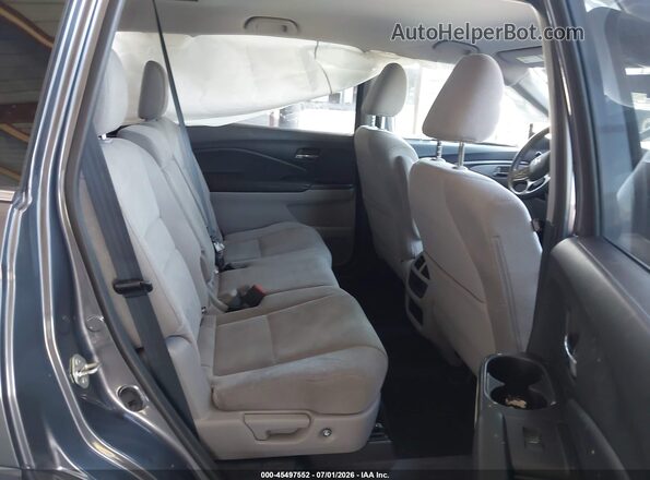 5FNYF5H38KB044829 2019 HONDA PILOT Gray Вид наклейки з VIN-кодом