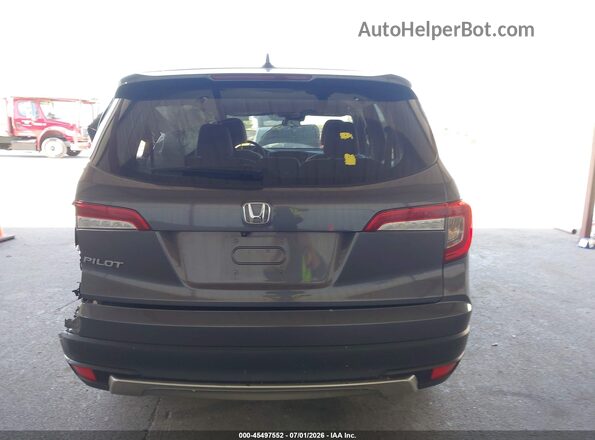 5FNYF5H38KB044829 2019 HONDA PILOT Gray 