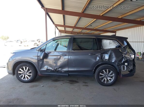 5FNYF5H38KB044829 2019 HONDA PILOT Gray Вид задньої частини салону