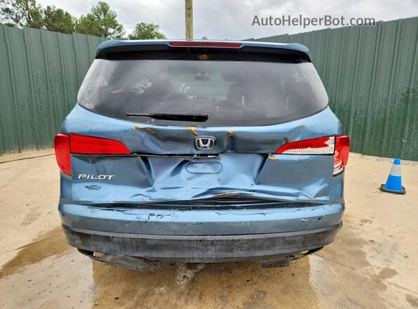 5FNYF5H39JB032641 2018 HONDA PILOT Blue უკანა ხედი