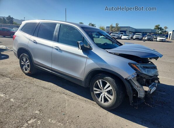 5FNYF5H39JB033658 2018 HONDA PILOT Серебряный Передняя правая четверть