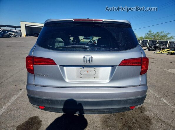 5FNYF5H39JB033658 2018 HONDA PILOT Серебряный Вид сзади