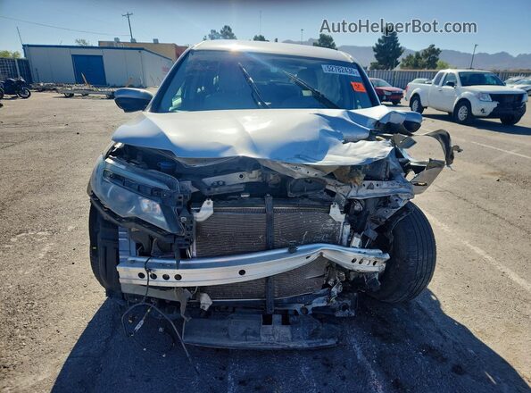 5FNYF5H39JB033658 2018 HONDA PILOT Серебряный Вид спереди