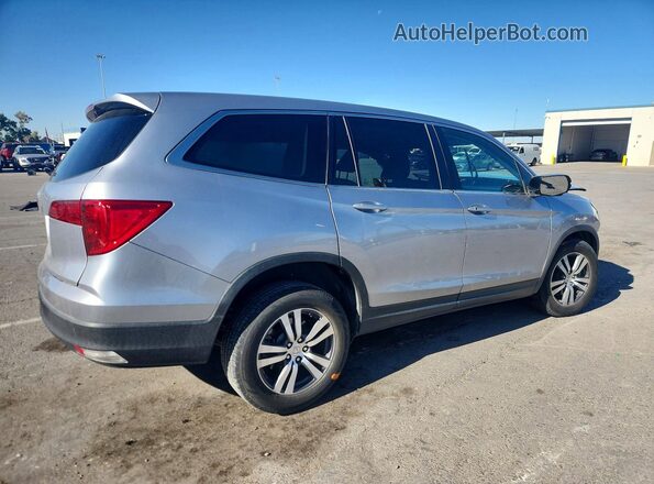 5FNYF5H39JB033658 2018 HONDA PILOT Серебряный Задняя правая четверть