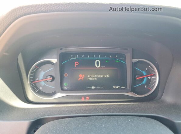 5FNYF5H39NB026957 2022 HONDA PILOT Silver Widok zestawu wskaźników
