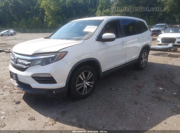 5FNYF5H3XHB001845 2017 HONDA PILOT White Передня ліва чверть