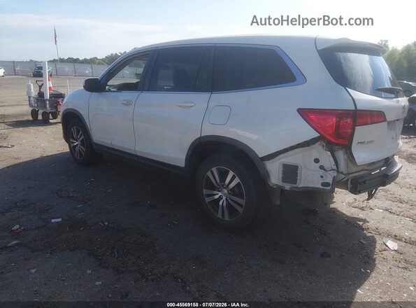 5FNYF5H3XHB001845 2017 HONDA PILOT White Задня ліва чверть