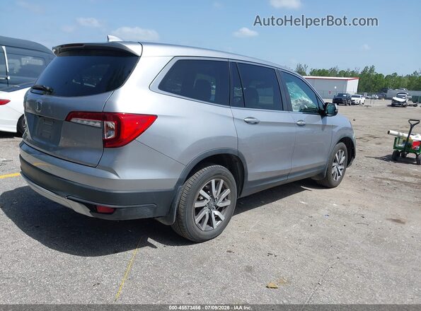 5FNYF5H3XKB042077 2019 HONDA PILOT Silver Հետևի աջ