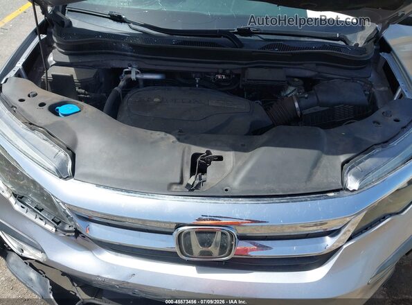 5FNYF5H3XKB042077 2019 HONDA PILOT Silver Հետևի տեսք