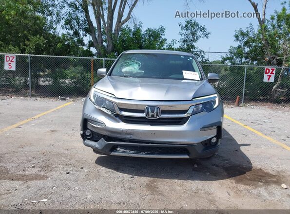 5FNYF5H3XKB042077 2019 HONDA PILOT Silver Սարքավորումների վահանակի տեսք