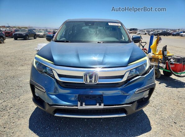 5FNYF5H3XMB033043 2021 HONDA PILOT Blue Դիմացի տեսք