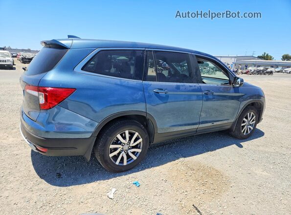 5FNYF5H3XMB033043 2021 HONDA PILOT Blue Հետևի աջ