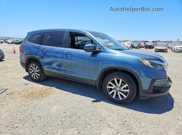 5FNYF5H3XMB033043 2021 HONDA PILOT Blue Առջևի աջ