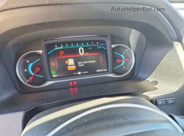 5FNYF5H3XMB033043 2021 HONDA PILOT Blue Սարքավորումների վահանակի տեսք