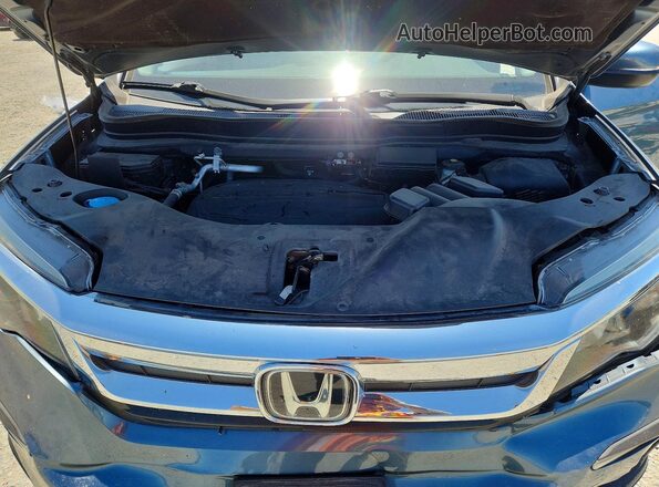 5FNYF5H3XMB033043 2021 HONDA PILOT Blue Շարժիչի բաժամունքի տեսք