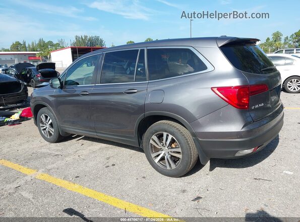 5FNYF5H42GB007856 2016 HONDA PILOT Gray Trasero izquierdo