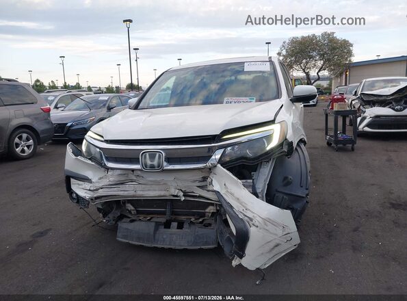 5FNYF5H42KB021720 2019 HONDA PILOT White Front view