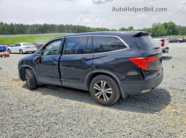 5FNYF5H50JB016412 2018 HONDA PILOT Black Rear left
