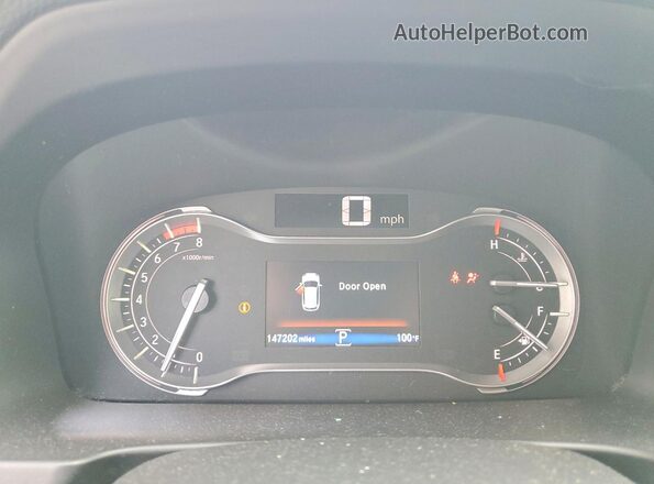 5FNYF5H50JB016412 2018 HONDA PILOT Black Instrument cluster view