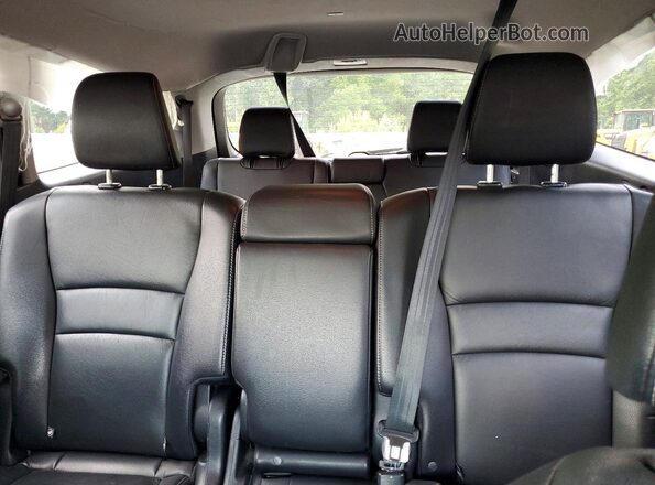 5FNYF5H50JB016412 2018 HONDA PILOT Black Rear seats view